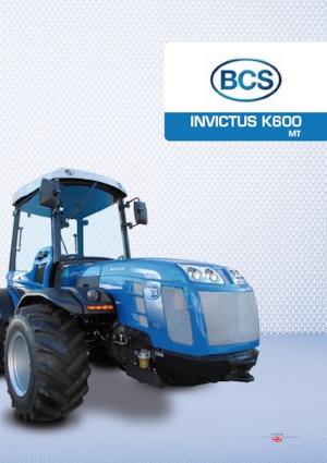 Трактори 4WD (задвиждане на четирите колела) BCS Invictus K600 MT