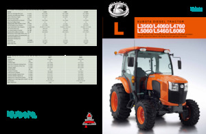 Трактори 4WD (задвиждане на четирите колела) Kubota L6060HSTC