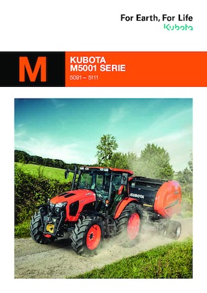 Трактори 4WD (задвиждане на четирите колела) Kubota M5111