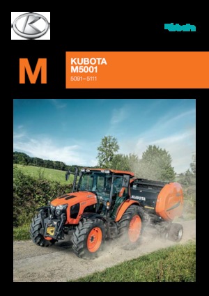 Трактори 4WD (задвиждане на четирите колела) Kubota M5111