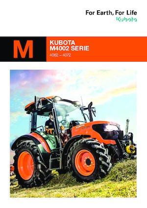 Трактори 4WD (задвиждане на четирите колела) Kubota M4062