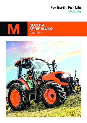 Трактори 4WD (задвиждане на четирите колела) Kubota M4062