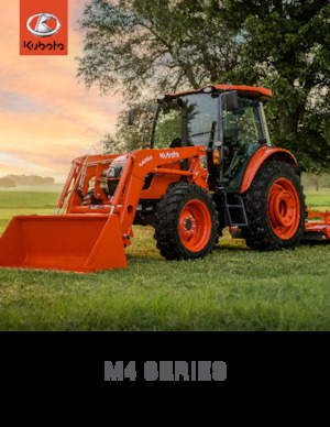 Трактори 4WD (задвиждане на четирите колела) Kubota M4-071HDC12