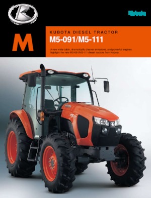 Трактори 4WD (задвиждане на четирите колела) Kubota M5091