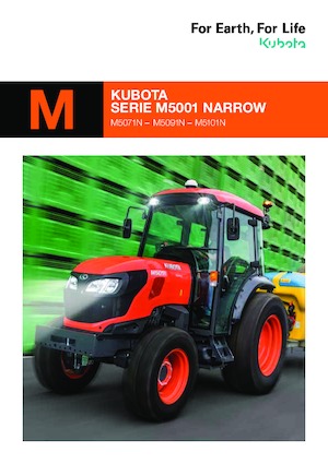 Трактори 4WD (задвиждане на четирите колела) Kubota M5091N