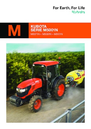 Трактори 4WD (задвиждане на четирите колела) Kubota M5101N