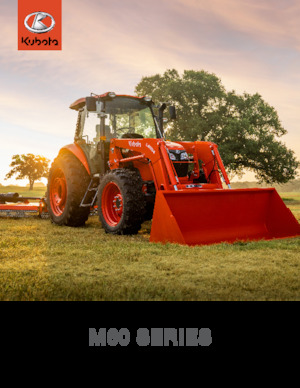 Трактори 4WD (задвиждане на четирите колела) Kubota M7060HD