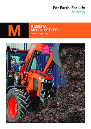 Трактори 4WD (задвиждане на четирите колела) Kubota M6121