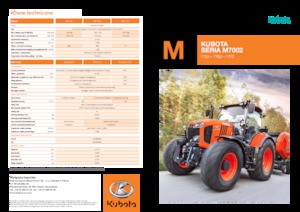 Трактори 4WD (задвиждане на четирите колела) Kubota M7152