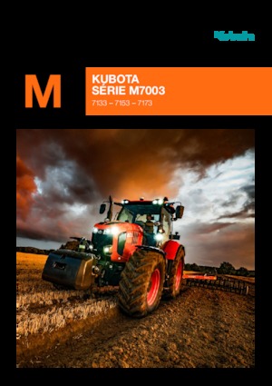 Трактори 4WD (задвиждане на четирите колела) Kubota M7133 