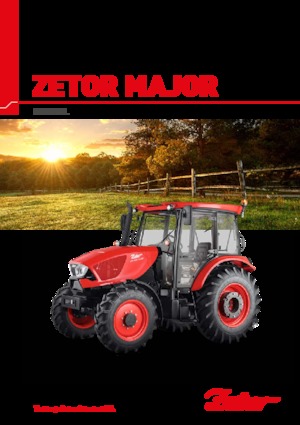 Трактори 4WD (задвиждане на четирите колела) Zetor Major CL 80 