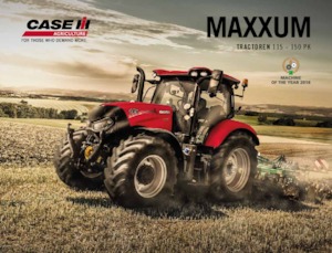 Трактори 4WD (задвиждане на четирите колела) Case IH Maxxum 150 MC