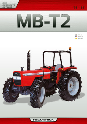 Трактори 4WD (задвиждане на четирите колела) McCormick MB 75