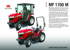 Трактори 4WD (задвиждане на четирите колела) Massey Ferguson MF 1765 M MC