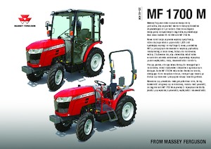 Трактори 4WD (задвиждане на четирите колела) Massey Ferguson MF 1735 M HP