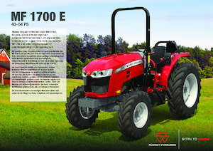 Трактори 4WD (задвиждане на четирите колела) Massey Ferguson MF 1740 E MP