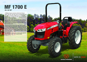 Трактори 4WD (задвиждане на четирите колела) Massey Ferguson MF 1740 E MP