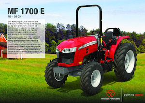 Трактори 4WD (задвиждане на четирите колела) Massey Ferguson MF 1740 E MP
