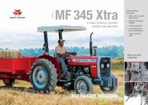 Трактори 4WD (задвиждане на четирите колела) Massey Ferguson MF 345 Xtra