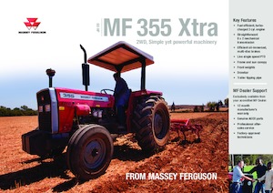 Трактори 4WD (задвиждане на четирите колела) Massey Ferguson MF 355 Xtra
