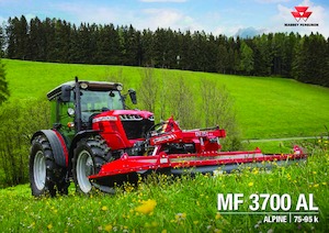 Трактори 4WD (задвиждане на четирите колела) Massey Ferguson MF 3AL.85 