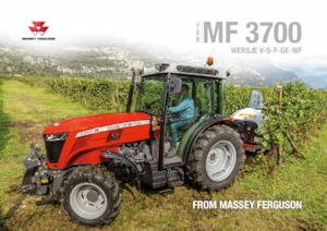 Трактори 4WD (задвиждане на четирите колела) Massey Ferguson MF 3709 F