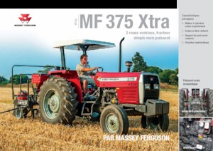Трактори 4WD (задвиждане на четирите колела) Massey Ferguson MF 375 Xtra