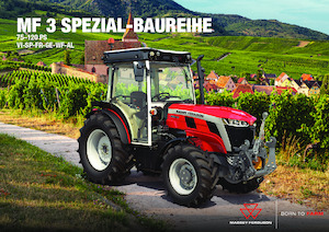Трактори 4WD (задвиждане на четирите колела) Massey Ferguson MF 3FR.115 