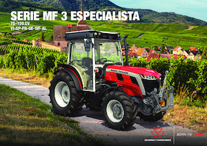 Трактори 4WD (задвиждане на четирите колела) Massey Ferguson MF 3FR.115 