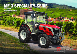 Трактори 4WD (задвиждане на четирите колела) Massey Ferguson MF 3FR.115 