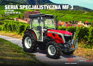 Трактори 4WD (задвиждане на четирите колела) Massey Ferguson MF 3FR.115 