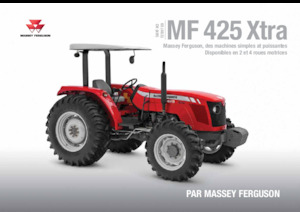 Трактори 4WD (задвиждане на четирите колела) Massey Ferguson MF 425 Xtra