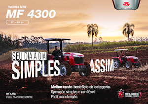 Трактори 4WD (задвиждане на четирите колела) Massey Ferguson MF 4305