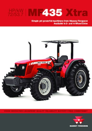 Трактори 4WD (задвиждане на четирите колела) Massey Ferguson MF 435 Xtra 