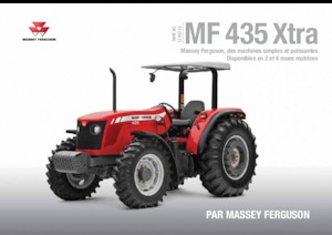Трактори 4WD (задвиждане на четирите колела) Massey Ferguson MF 435 Xtra 