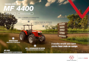 Трактори 4WD (задвиждане на четирите колела) Massey Ferguson MF 4408 S