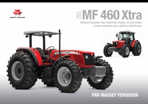 Трактори 4WD (задвиждане на четирите колела) Massey Ferguson MF 460 Xtra