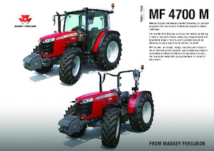 Трактори 4WD (задвиждане на четирите колела) Massey Ferguson MF 4710 M