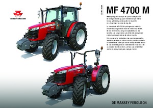 Трактори 4WD (задвиждане на четирите колела) Massey Ferguson MF 4710 M