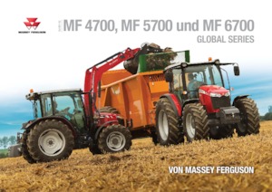 Трактори 4WD (задвиждане на четирите колела) Massey Ferguson MF 6712 MR