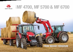 Трактори 4WD (задвиждане на четирите колела) Massey Ferguson MF 6712 MR