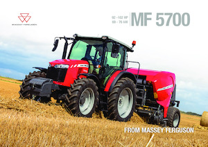 Трактори 4WD (задвиждане на четирите колела) Massey Ferguson MF 5710 D