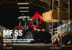 Трактори 4WD (задвиждане на четирите колела) Massey Ferguson MF 5S.125