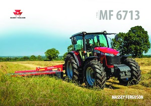 Трактори 4WD (задвиждане на четирите колела) Massey Ferguson MF 6713 MR