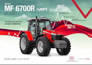 Трактори 4WD (задвиждане на четирите колела) Massey Ferguson MF 6714R
