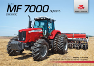 Трактори 4WD (задвиждане на четирите колела) Massey Ferguson MF 7350