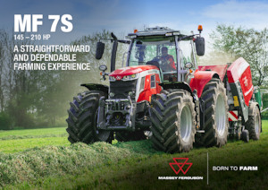 Трактори 4WD (задвиждане на четирите колела) Massey Ferguson MF 7S.145