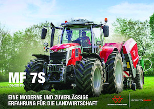 Трактори 4WD (задвиждане на четирите колела) Massey Ferguson MF 7S.165