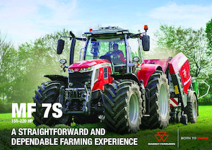 Трактори 4WD (задвиждане на четирите колела) Massey Ferguson MF 7S.165
