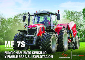 Трактори 4WD (задвиждане на четирите колела) Massey Ferguson MF 7S.165